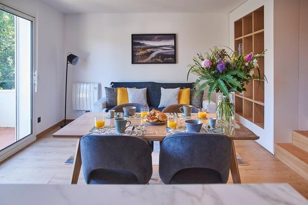 Magnifique Appartement Design Parking Chiberta Anglet Ngoại thất bức ảnh