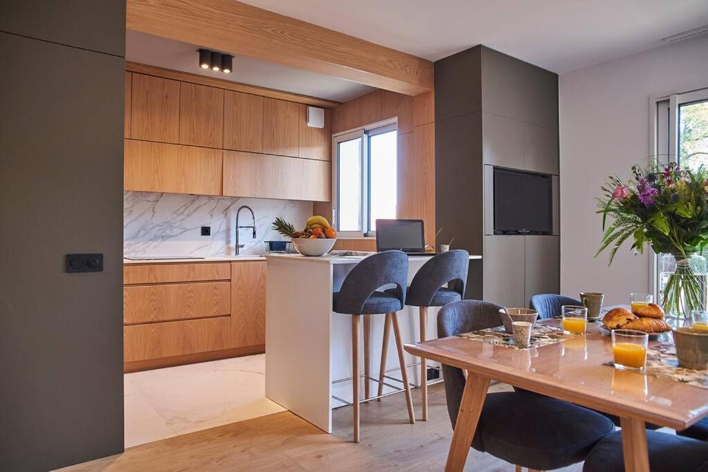 Magnifique Appartement Design Parking Chiberta Anglet Ngoại thất bức ảnh